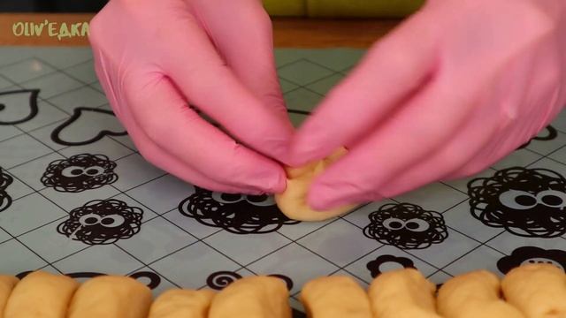 МЯГКОЕ ПЕЧЕНЬЕ! Не верится, ЧТО ОНО ИЗ КЕФИРА / Ореховое печенье / Печенье с начинкой Оливьедка смотреть онлайн