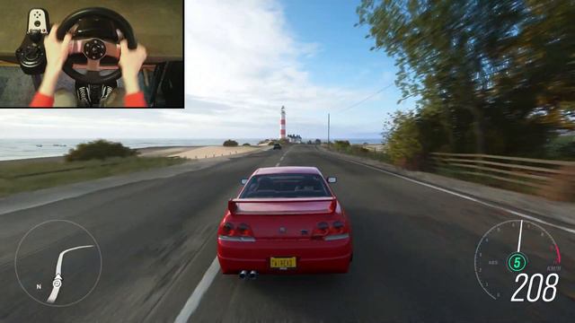 650HP Nissan Skyline GT-R R33 - Forza Horizon 4 (Logitech G27) gameplay смотреть онлайн