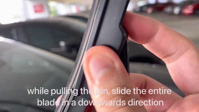 How to change wiper blade for mazda3 (2019 - present) (mazda 3 BP) смотреть онлайн