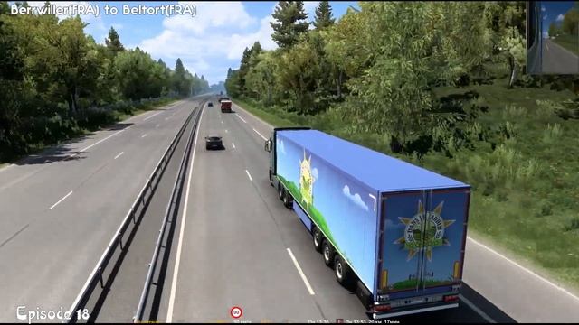FSG Map 1.4 / ETS2 1.44 / Berrwiller?? to Belfort?? / Scania S730 High Roof смотреть онлайн