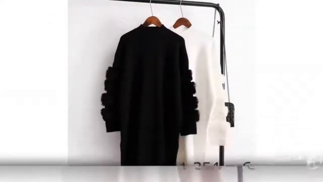 #Женская одежда на #AliExpress Нежный свитер с мехом кролика смотреть онлайн