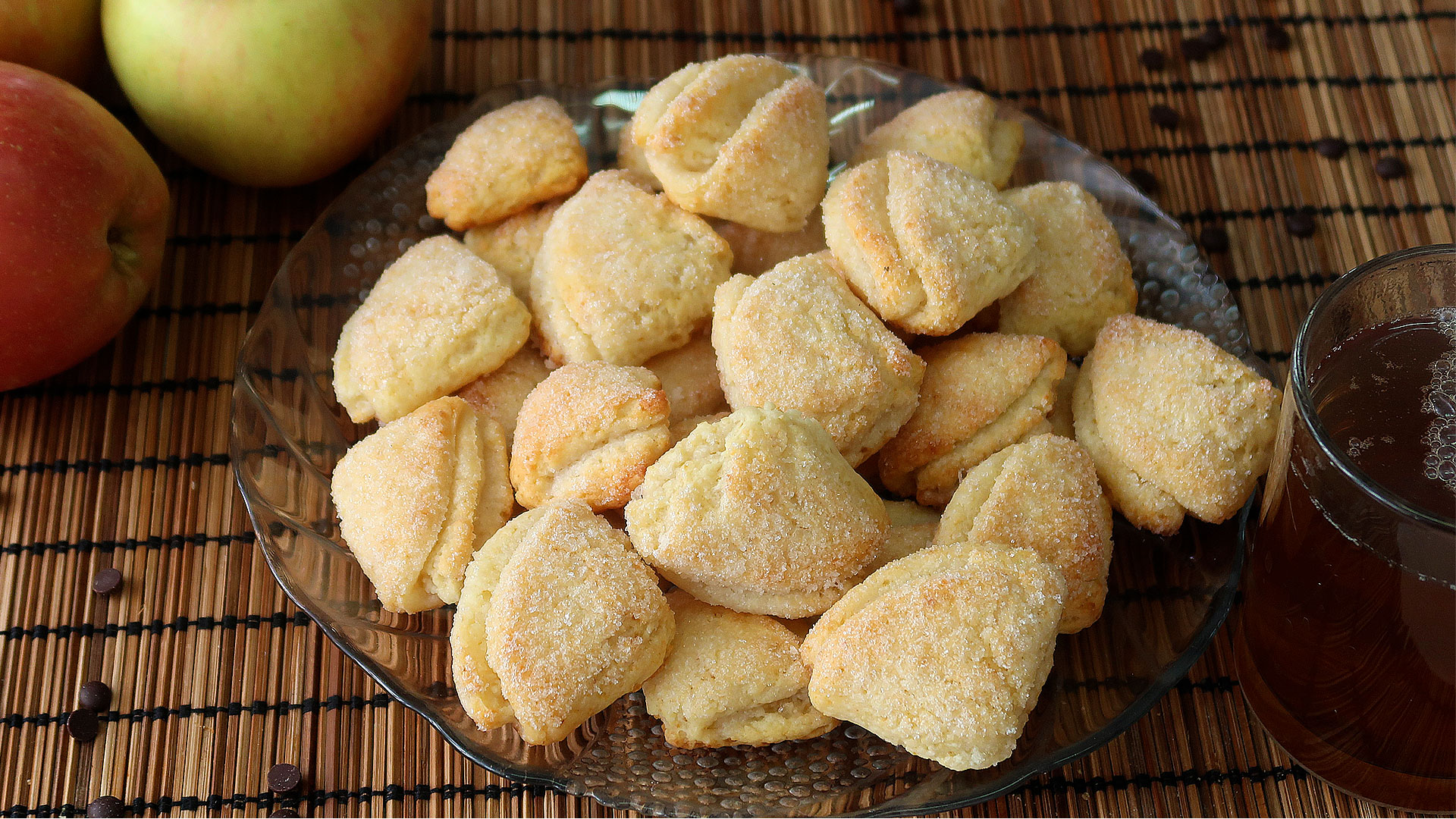 Творожное печенье гусиные лапки Нежное, тающее во рту смотреть онлайн