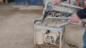 HONDA GX390 protebal generator engine Remove #1