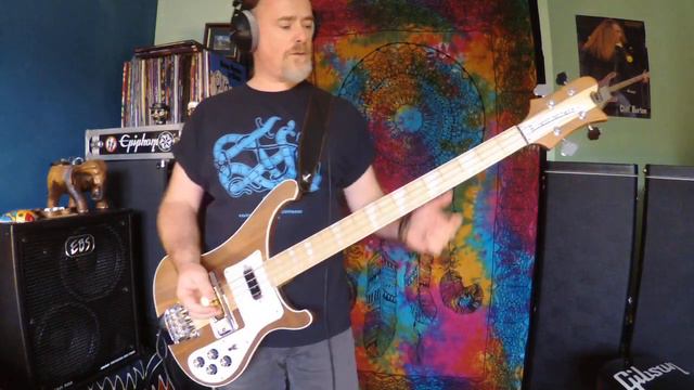 Deep Purple - Bloodsucker - Rickenbacker Rick-o-Sound Bass Cover смотреть онлайн