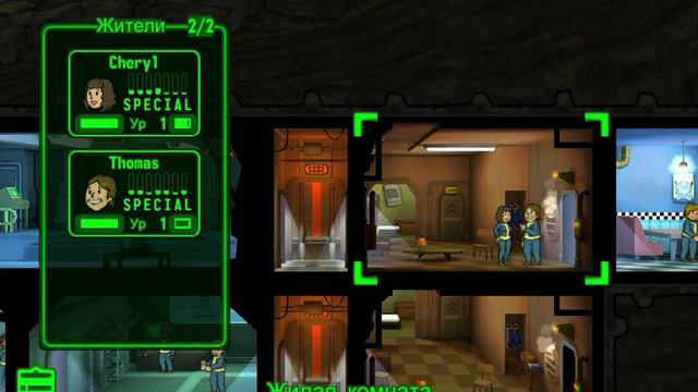 Fallout Shelter! Постройка убежища! Серия 2! Новые жители смотреть онлайн
