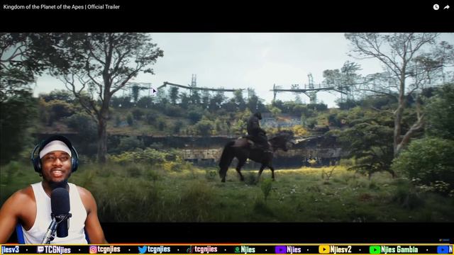 Kingdom of the Planet of the Apes | Official Trailer [UK REACTION🇬🇧] смотреть онлайн
