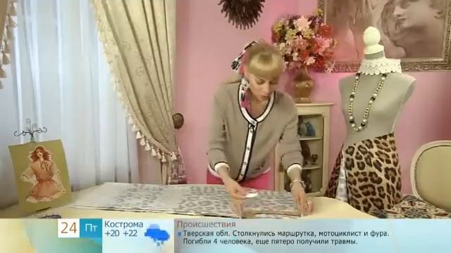 платье из ситца смотреть онлайн