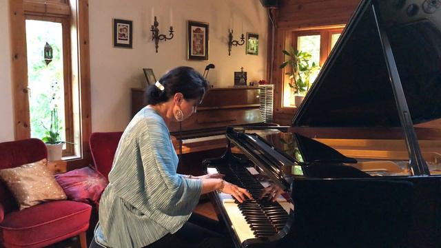 ABBA When All Is Said And Done. Ulrika A. Rosén, piano. (Piano cover) смотреть онлайн