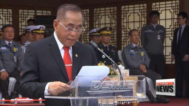 First submarine export as S. Korea hands over vessel to Indonesia смотреть онлайн