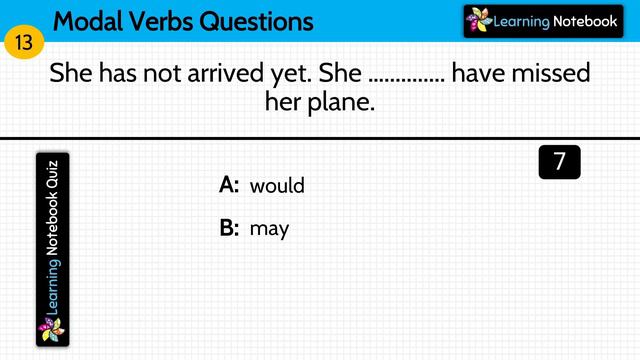 Modal Verbs Quiz। Grammar Quiz। English Quiz смотреть онлайн