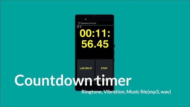 Stopwatch & Timer Android App смотреть онлайн