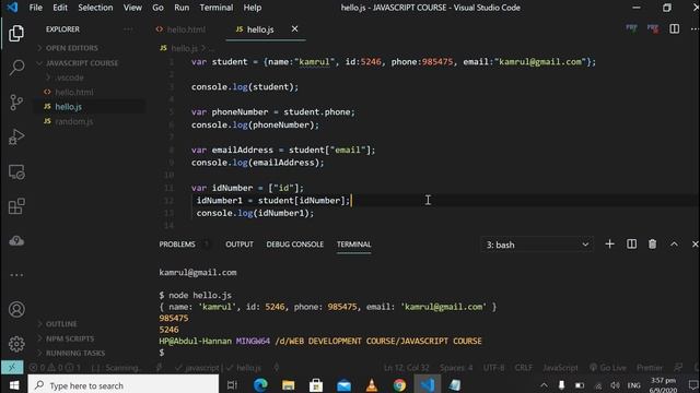 How to learn, JavaScript full basic to advance course in bangla, discussed object, (part-15). смотреть онлайн