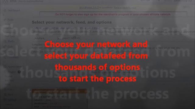 feed-monster FREE datafeed to wordpress tool for affiliate networks смотреть онлайн