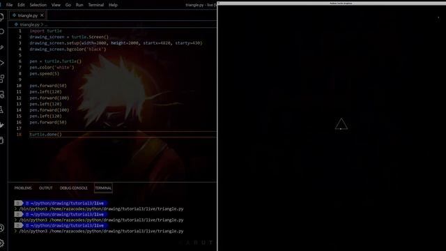 Draw with Python for Absolute Beginners - Drawing Geometric Art смотреть онлайн