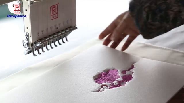 Richpeace вышивальная машина для кружева смотреть онлайн
