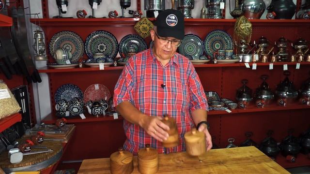 Деревянные емкости для приправ смотреть онлайн