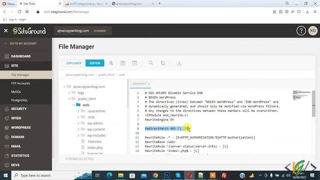 How to Deny Access to Hidden Files in Website смотреть онлайн