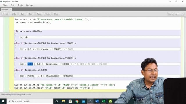 Calculating your Income Tax return in Java made Easy| ICSE Class X Programming| Java смотреть онлайн