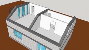 ПРОСТОЙ ДВУХЭТАЖНЫЙ ДОМ ИЗ ГАЗОБЛОКА 8х10 М. СРАВНЕНИЕ КРОВЛИ: МАНСАРДЫ, ДВУХСКАТКИ И ЧЕТЫРЕХСКАТКИ