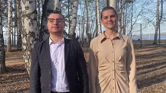 Акция "Стихи Победы", Гуляев Никита и Маргарита Костарева смотреть онлайн