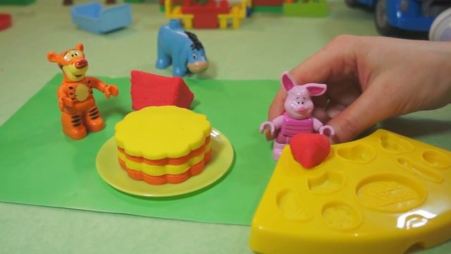 Дисней Торт для Винни Пуха. Пластилин Play Doh смотреть онлайн
