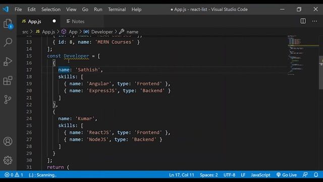 Lists and Keys | #12 React JS Tamil Tutorial for Beginners смотреть онлайн