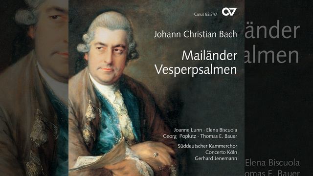 J.C. Bach: Magnificat a 4, W.E 22 - II. Et misericordia смотреть онлайн