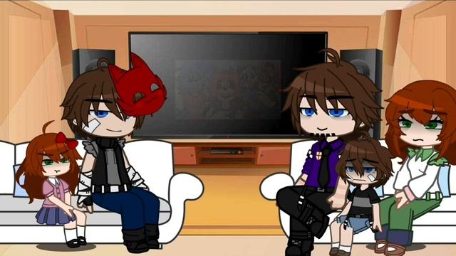 Past Aftons React to Future || Elizabeth (1/4) || Bad English || смотреть онлайн