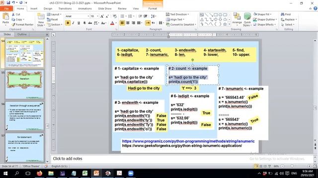 CS111 Python ch3 Part 3 Dr Raed 29032021 смотреть онлайн