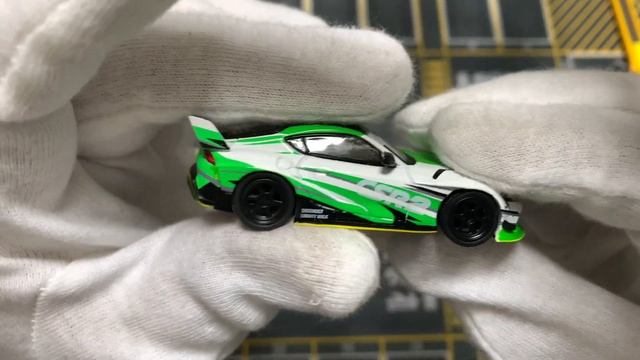 Unboxing Toyota Supra GR LB Works CSR 2 by Mini GT смотреть онлайн