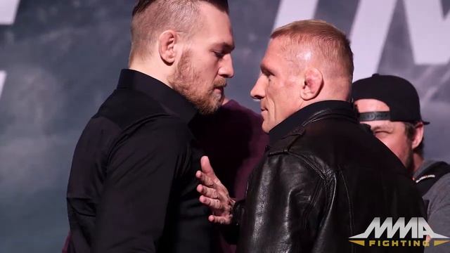 UFC Fight Night 59: Conor McGregor vs. Dennis Siver Staredown смотреть онлайн