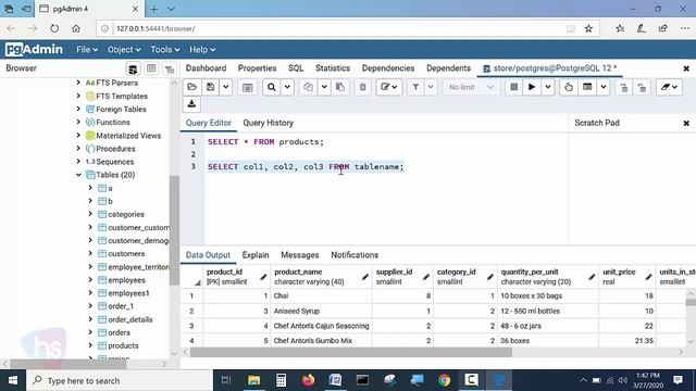 SQL select statement | SQL tutorial for beginners | harisystems смотреть онлайн