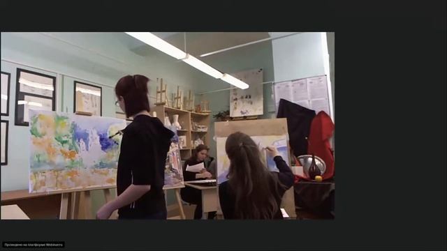 Техника написания картин с использованием воска акварели и масляной пастели смотреть онлайн