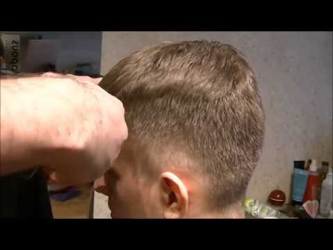 Мужская модельная стрижка. Men's haircut смотреть онлайн