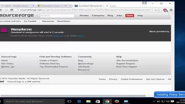 How to Install WAMP And Fix MSVCR110.dll is Missing Error Problem смотреть онлайн