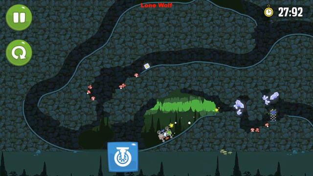 Bad Piggies Flight in the Night level III смотреть онлайн