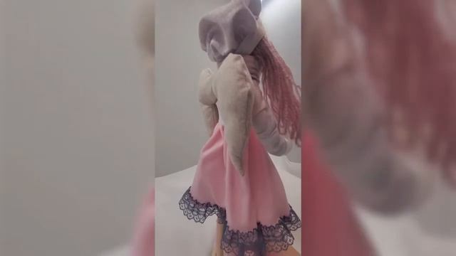 Кукла ручной работы типа Тильда 3 смотреть онлайн