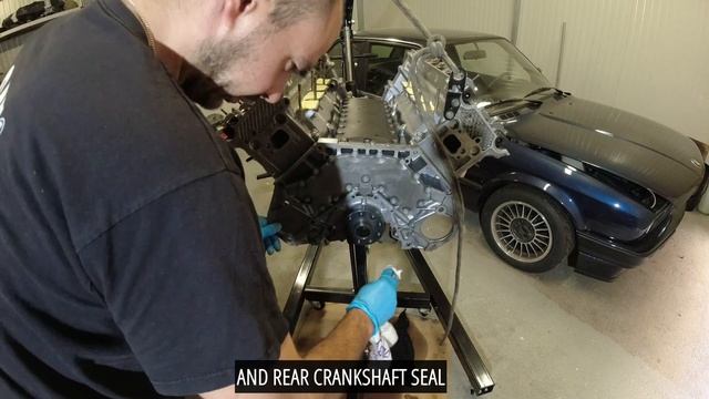 BMW V8 M60/m62 Full Engine Build Timelapse (part Two)