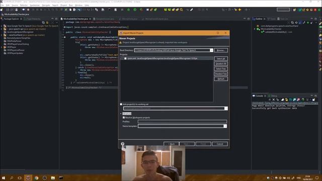 Java Google Text To Speech : Tutorial [ 2 ] Downloading and Building the Project смотреть онлайн
