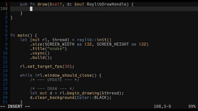 Rust & raylib #7 - Snake game! смотреть онлайн