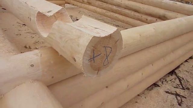 ЧАСТЬ 1. ОТГРУЗКА СРУБА 7Х8 В ЧАШУ С РУБОЧНОЙ ПЛОЩАДКИ смотреть онлайн