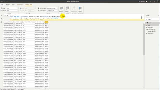 Расчет собственных моделей атрибуции в Power BI на основе сырых данных Яндекс Метрики смотреть онлайн