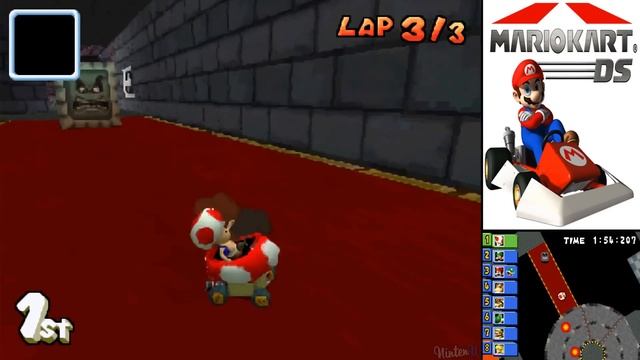 Mario Kart DS All 32 Tracks смотреть онлайн