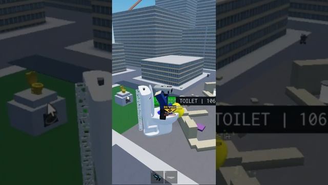 The War of the SKIBIDI TOLIETS! | #roblox #shorts смотреть онлайн