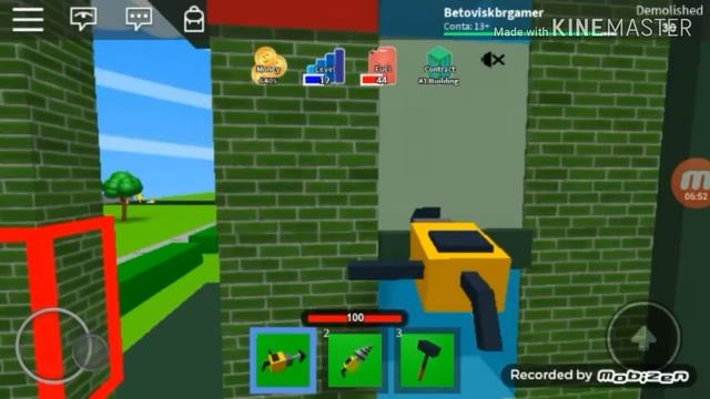 Roblox no mapa:Demolition Simulator смотреть онлайн