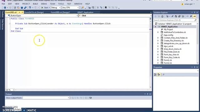 VB.NET Datagridview смотреть онлайн