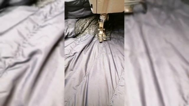 Дыра в пуховике. Ремонтируем разрывы при помощи штуковки и аппликации. смотреть онлайн