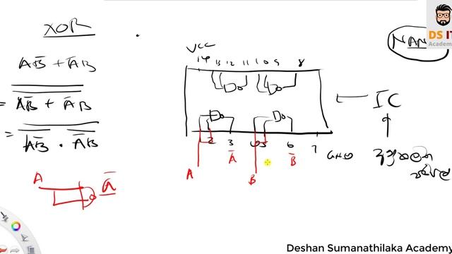 XOR Using NAND IC || XOR & NAND අනුකලිත පරිපථ || AL ICT||Model Questions смотреть онлайн