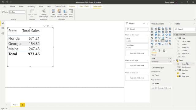 Use DAX Relationship for Multiple Dates Columns смотреть онлайн
