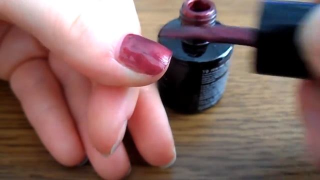 Гель лак Темно Бордовый, с перламутром FOR YOU № 060 смотреть онлайн